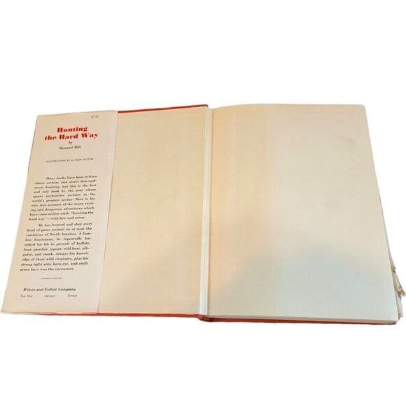 Hunting the hard way by howard hill worlds foremost archer vintage 1984 Book - Picture 5 of 7